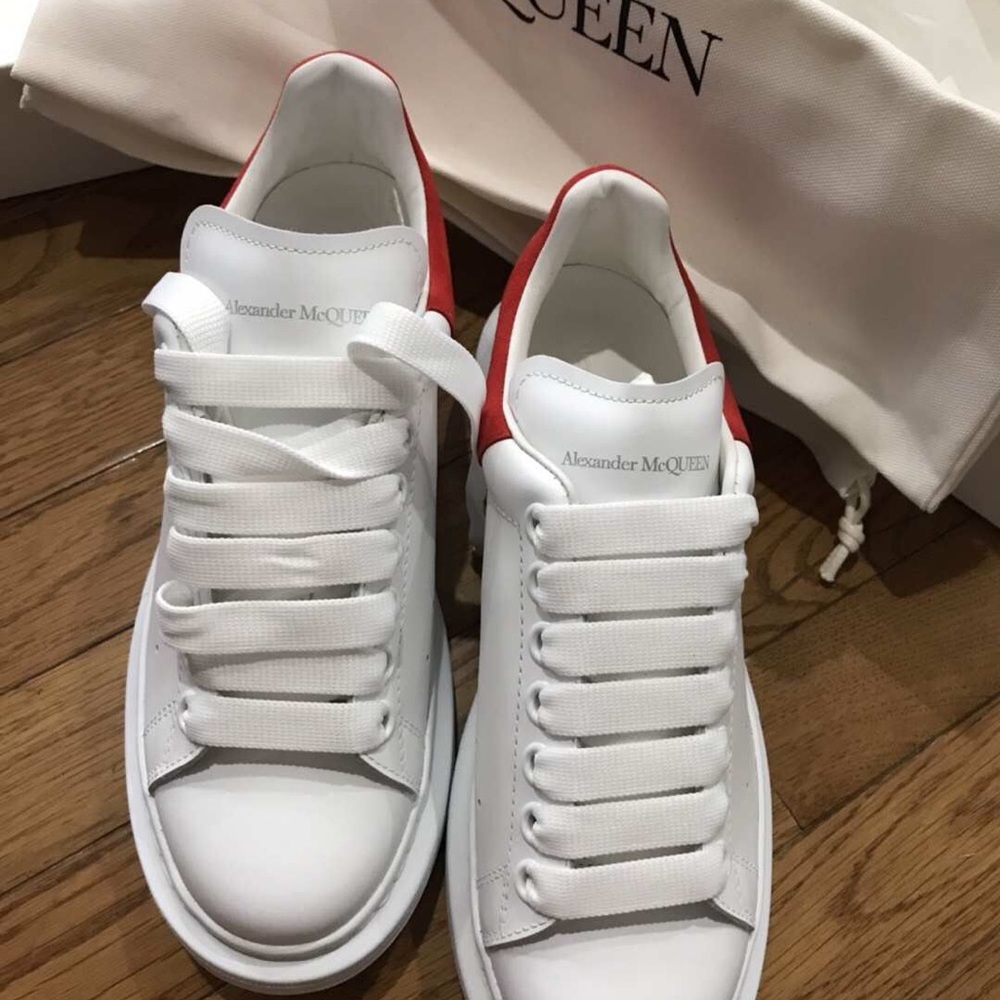 Alexander McQueen leather sneakers